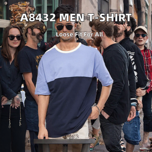 Camiseta de Hombre, Holgada, Estampada, de Algodón, Estilo Casual Urbano, con Diseño Gráfico - Product Image 2