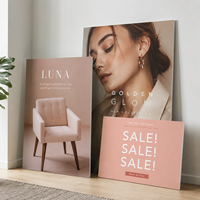 Présentoir en mousse PVC blanc personnalisé avec impression UV pour affiche publicitaire ou logo de bannière