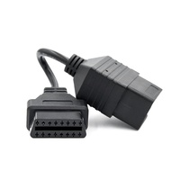 Arnés de Cableado Económico y de Alta Calidad para Toyo, Cable OBD2 de 17 Pines a 16 Pines, Adaptador de Conector de Coche Negro para Modelos OLIVER