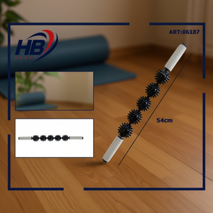 Black 54CM Five-<b>Ball</b> Massage <b>Stick</b>-Premium Product in <b>Balls</b> <b>Sticks</b> Rollers Category - Product Image 2