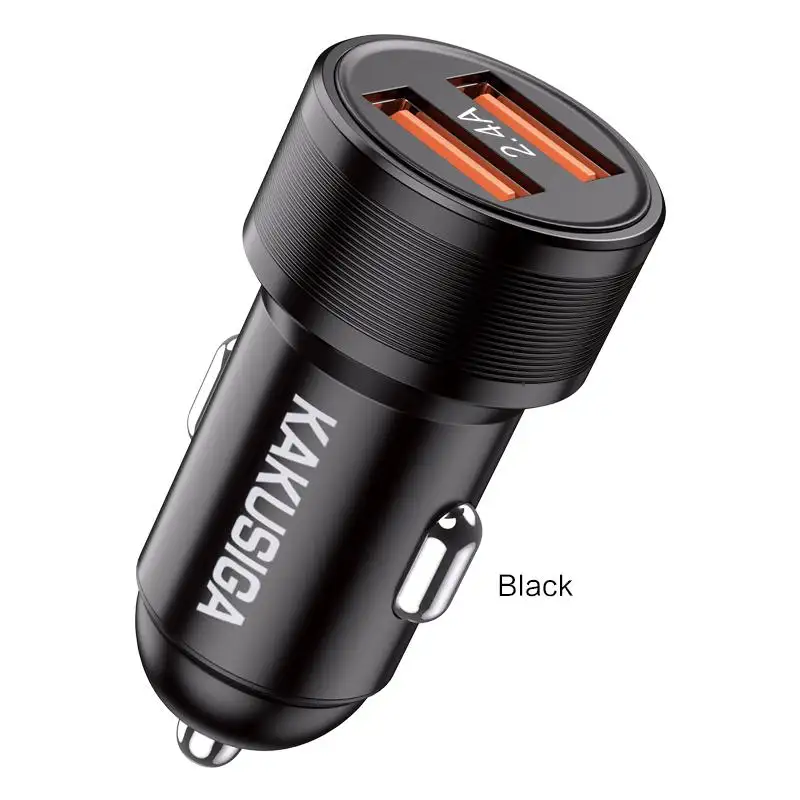 Top Quality Black White Kakusiga Brand QC18w Single Port Smart Car Charger