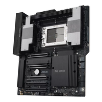 Motherboard Workstation Pro WS TRX50-SAGE WIFI CEB dengan Soket AMD TRX50 Tunggal STR5, Mendukung DDR5