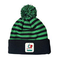 Bonnet en tricot personnalisé avec logo brodé, bonnet d'hiver à revers uni, toque vierge pour homme et femme, skateboard, extérieur, OEM