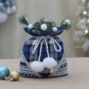 Muñeco de Ciervo de Peluche de Algodón DAMAI, Adornos Navideños, Ciervo Azul Suave Hecho a Mano, Juguete de Tela, Regalos para Niños - Product Image 4