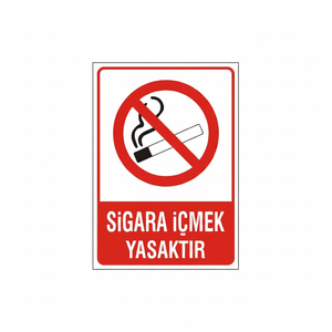 No Smoking PVC Sticker - Product Image 2