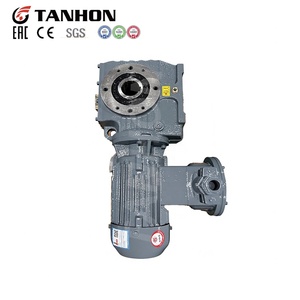 Reductor de velocidad de tornillo sin fin MC equivalente a SAF47 SAF67 SAF77, unidad de tornillo sin fin helicoidal con montaje de brida y múltiples relaciones de velocidad, caja de engranajes de tornillo sin fin - Product Image 2