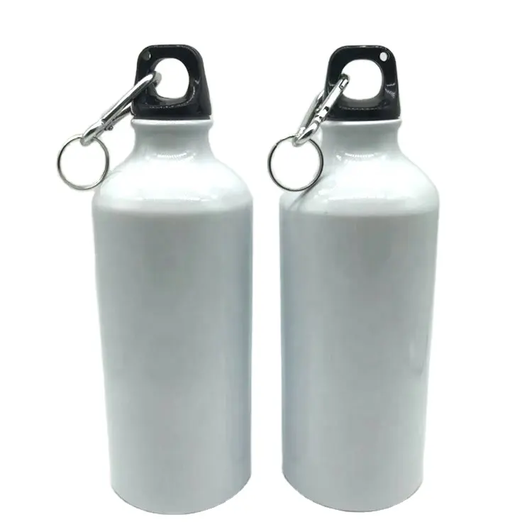 Bottiglia d'acqua sportiva in alluminio da 600ml personalizzata colorata per bere in metallo all'aperto all'ingrosso