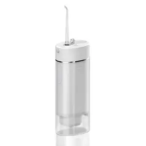 Hydropulseur à ozone avec UV IPX7 Irrigateur oral sans fil étanche 200 ml Réservoir d'eau Hydropulseur à ozone portable