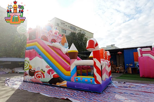 Castillo Inflable de Princesa con Tobogán Inflable, Precio de Fábrica, Combinación de Trampolín, Alquiler <span class=keywords><strong>Comercial</strong></span> para Fiestas - Product Image 6