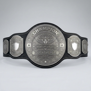 Custom Engraved Heavyweight Championship Title Belt Own Title Heavyweight Championship Belt Adult Size Championship Belt - Product Image 3