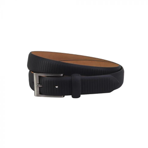 Ceinture en cuir pour homme de qualité supérieure avec boucle à ardillon robuste, confortable et réglable, idéale pour les occasions décontractées et professionnelles en extérieur. - Product Image 1