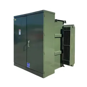 Trasformatore elettrico 34.5kv 2500kva di distribuzione della sottostazione di alta qualità trasformatore montato su Pad DOE