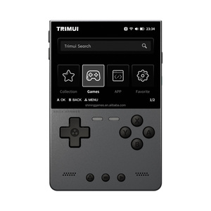 Console di Gioco Portatile Trimui Brick Hammer con Schermo IPS da 3.2'', Sistema Linux, Pannello Posteriore <span class=keywords><strong>in</strong></span> Metallo, Illuminazione LED, Wi-Fi, 64GB, 3000mAh - Product Image 1