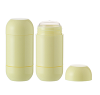 Usine Usine OEM Couleur Personnalisée 30g PP Fond Remplissage Forme Ovale Déodorant Bâton Conteneur fabricant vente en gros