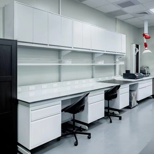 Banc d'expérimentation en acier avec panneau en résine phénolique pour meubles de laboratoire - Product Image 2
