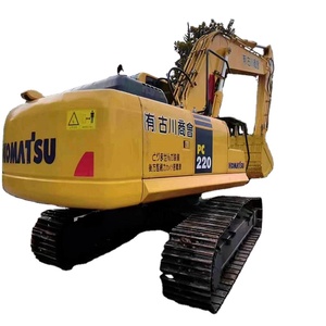 รถขุดโคมัตสุมือสอง รุ่น PC220 PC220-8 พร้อมหัวเจาะ  ตำแหน่งจัดวางในจีน นำเข้าจากญี่ปุ่น - Product Image 1