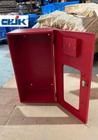 Armoire pour extincteur Jinkai, enrouleur de tuyau d'incendie, en acier inoxydable/acier au carbone, revêtement en poudre, léger et portable