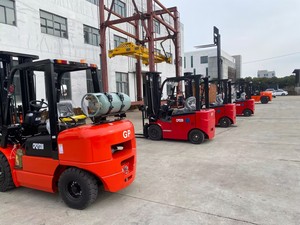 Carretilla elevadora diésel <span class=keywords><strong>3t</strong></span> serie Cpcd <span class=keywords><strong>Cpcd30</strong></span> con altura de elevación 4,5 m con mástil de 3 etapas, con cambio lateral, - Product Image 4