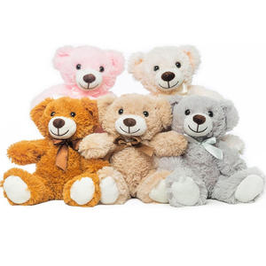 Orsacchiotto di Peluche Colorato da 35cm, Marrone, Viola, Rosa, Morbido Giocattolo Animale Imbottito per Feste, Vendita all'Ingrosso 2026 - Product Image 5