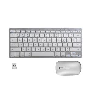 COUSO Custom 2.4GHz 78 Keys Mini Slim Wireless Keyboard And Mouse Combo for WIN And MAC Ultra-thin Bluetooth Mouse and Keyboard
