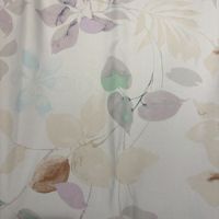 Tissu en microfibre brossée imprimé floral botanique 250 cm 100 g/m² 100 % polyester personnalisable pour la literie moderne