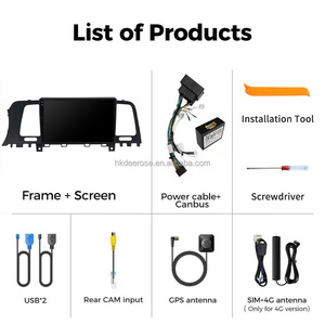 Android 13 Auto Car Radio 1280*720 IPS Car-play 4G LTE Navigator pour NISSAN MURANO Z51 2010-2014 - Product Image 5