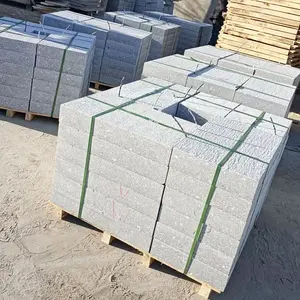 China Grey Granite Paver Chopped Natural Granite Paver Rough Surface Granite Paver