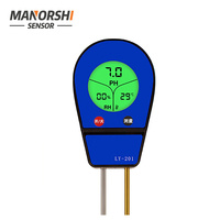 Sensor Kelembaban Tanah, Suhu, dan EC RS485 SDI-12 5-24V Multi-Parameter NPK pH Salinitas Terintegrasi