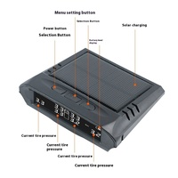 Sistem Pemantau Tekanan Ban Truk Besar Kondisi Baru Solar TPMS Nirkabel Eksternal Plastik Berkualitas Tinggi 12V RV Tpms