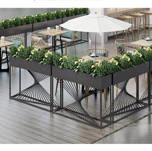 S299 grandes jardinières en fer boîtes à fleurs extérieures clôtures cloison encastrée écran clôture en fer - Product Image 1