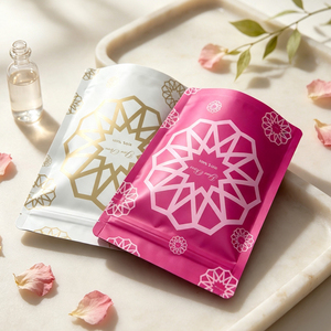 Bolsa Doypack con Cierre y Logotipo Personalizado, Acabado Mate, para Sal de Baño, Flores Secas y Empaque de Cosméticos - Product Image 5