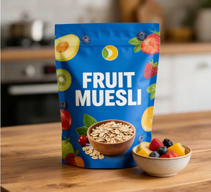 Bolsa de Mylar de 3.5 con Cierre Hermético, Impresa Personalizada, de Grado Alimenticio, Resistente a la Humedad, para Granola, Frutos Secos, Café Tostado - Product Image 4