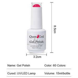 Nouveauté : Vernis à ongles <span class=keywords><strong>semi</strong></span>-<span class=keywords><strong>permanent</strong></span> en gel UV 15 ml à marque privée, pour vente en gros - Product Image 6