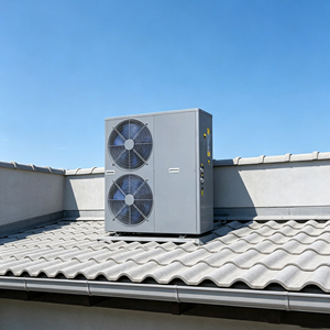 Bomba de Calor de Aire Monobloque Eléctrica para Exteriores de 12KW R290 de Alta Eficiencia Clase A+++ para Uso Residencial y Hotelero - Product Image 2
