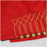2023 médiéval hommes veste Steampunk Hussar fanfare batteur défilé veste manteau Cosplay Costume