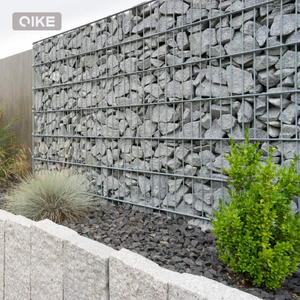 Nouveau Type soudé Gabion clôture galvanisé fer treillis métallique trou carré pierres 1x1x2 mur Construction Gabion planteur boîte aménagement paysager - Product Image 4