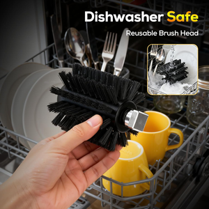 Herramienta de Limpieza para Barbacoa de 21V, Cepillo Eléctrico Inalámbrico para Parrilla, 700 RPM, Rodillo de Acero Inoxidable, Luz LED, Dispositivo de Mantenimiento para Parrilla - Product Image 5