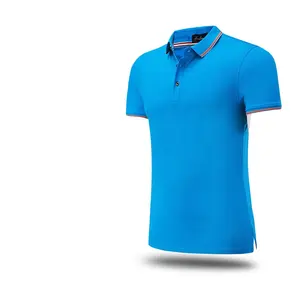 Дешевые пустые рубашки-поло Hothome, мужская рубашка-поло с вышивкой логотипа на заказ, однотонная хлопковая футболка