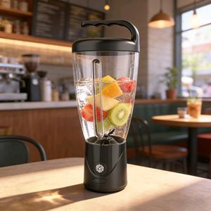 Portable <b>Blender</b> 1000ML, USB Charging Handheld Juicer <b>Cup</b>, BPA Free Fruit Mixer for Shakes Smoothies Home Travel Gym - Product Image 1