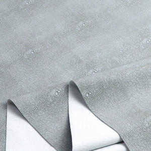 Chaises en cuir PVC galuchat gaufré Demi-étuis en PU Armoires de paquet Couvrant le cuir artificiel grainé - Product Image 2