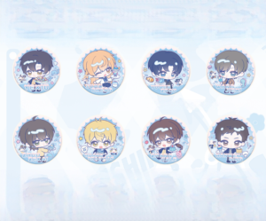 36 Scatole all'ingrosso Yuwen The King's Avatar Serie Shallow Sea Sweet Dreams Badge Stile Q, Check-in Stick e Blind Box - Product Image 1