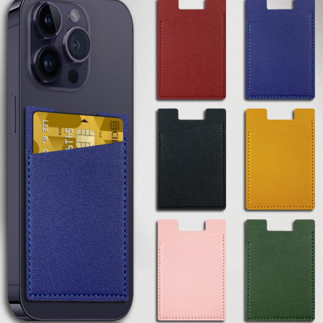 YY PU Leather Mobile Phone Case & Wallet with Customizable Enterprise Logo Wholesale Lightweight Durable Phone Back Sticker