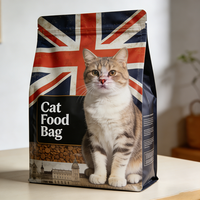 Sacs d'emballage pour aliments pour animaux de compagnie, sacs pour aliments pour chiens, sacs pour friandises pour chiens, sacs pour aliments pour chats, imprimés avec logo personnalisé, en plastique, OEM, best-sellers