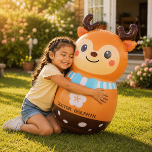 <span class=keywords><strong>Doctor</strong></span> Dolphin - <span class=keywords><strong>Torre</strong></span> <span class=keywords><strong>de</strong></span> Boxeo Inflable para Niños, Juguete Deportivo para Exteriores, Saco <span class=keywords><strong>de</strong></span> Boxeo Pequeño - Product Image 2