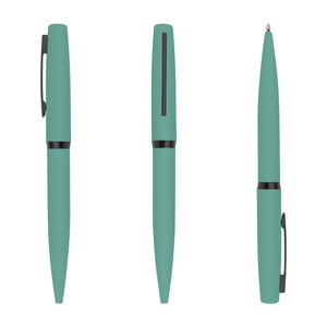 Penna a Sfera Personalizzata Incisa di Lusso in Metallo Pesante con Logo Personalizzato per Affari - Product Image 6