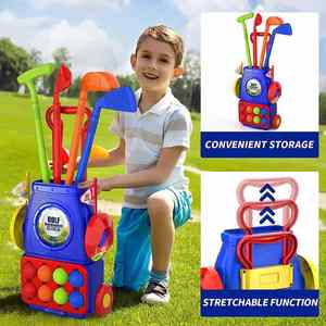 Ensemble de clubs de golf pour enfants - Jouet sportif pour l'intérieur et l'extérieur pour un jeu interactif en famille - Product Image 1