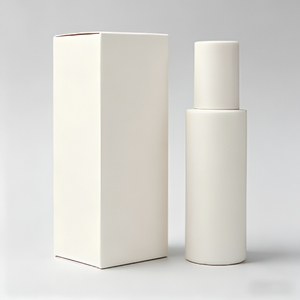 Bottiglia di Profumo G&S, Nuovo Flacone Rettangolare in Vetro <span class=keywords><strong>Rosa</strong></span> Opaco con Tappo Bianco e Nero e Confezione Classica - Product Image 3