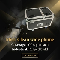 Machine à brouillard d'eau 3000W, humidificateur à tête unique, réservoir 10L, équipement d'effet de fumée pour scène DJ