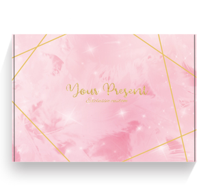 Foldable corrugated cosmetic cardboard kraft paper wedding gift box packaging