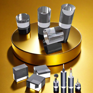 תכשיטי צילינדר אקרילי שקוף מודרני לעמוד אביזרים קטנים קריסטל קובייה prop עבור מודל פיסתן קוסמטי בסיס - Product Image 4